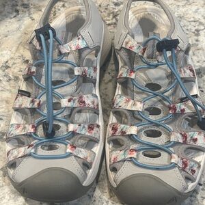 Keen Sz 8 Women's Astoria Multi-Color Outdoor Sandals